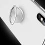 Finger Ring Stand,WATACHE 2 Pack CD Texture Magnetic Universal Metal Smartphone Finger Ring Grip Holder Kickstand for iPhone/iPad/Samsung/HTC/Nokia/Cellphones/Tablet, Silver/Black