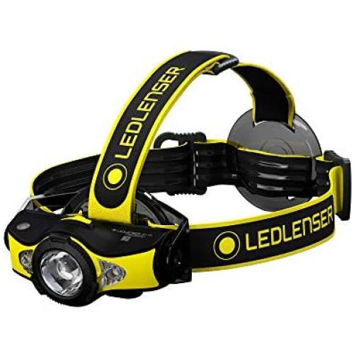 Ledlenser, IH11R High Power LED Professional Headlamp, Rechargeable, Bluetooth Smartphone Connectivity, 1,000 Lumens