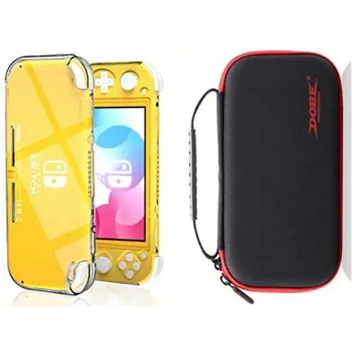 Accessories Kit for Nintendo Switch Lite - Carrying Case for Nintendo Switch lite and Protective Cover Case for Nintendo Switch lite Accessories Kit for Nintendo Switch Lite - Carrying Case for Nintendo Switch lite and Protective Cover Case for Nintendo Switch lite