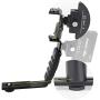 PERGEAR Mini Dual Grip for Zhiyun Smooth Q2 Crane 2 with Two Cold Shoes and 1/4" Screw for Zhiyun Crane 2 Crane Plus Crane M and Other Handheld Gimbal Which Has 1/4 Screw