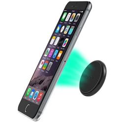Nekteck Universal Stick on Flat Magnetic Car Mount Phone/Key Holder for iPhone X/8/7 6S/ 6 6 Plus, SE, Galaxy S9/S8 S6/S7 Note 9 8 5, LG G7 G6, Pixel 3/2 XL Nexus 6P 5X, Echo Dot More [4Pack]