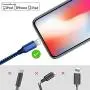 ATOPAL iPhone Charger MFi Certified 5 Pack - 6FT Lightning Cable Nylon Woven High Speed Data Sync Cord Compatible iPhone 11 Pro X XR max 8 7 6 6s Plus 5 SE ATOPAL iPhone Charger MFi Certified 5 Pack - 6FT Lightning Cable Nylon Woven High Speed Data Sync Cord Compatible iPhone 11 Pro X XR max 8 7 6 6s Plus 5 SE