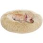 Nova Microdermabrasion Donut Dog Bed Calming Ultra Soft Shag Faux Fur Dog Bed Comfortable Donut Cuddler for Dogs and Cats,Self-Warming and Washable