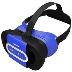 VIOTEK Spectre Folding Virtual Reality VR Headset Phone Accessory - Lightweight Glasses with Collapsible Case for Samsung Apple iPhone LG HTC Motorola Nokia Google Pixel and More!