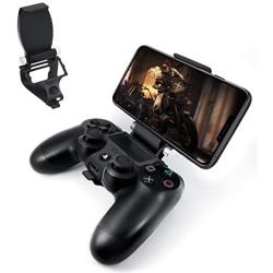 DLseego PS4 Controller Phone Clip Holder Clamp Mount Bracket Foldable and Durable Compatible for Sony Playstation 4 PS4 Dual Shock Wireless Controller [Playstation 4]