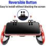 Mcbazel H9 Six Finger PUBG Game Controller with Cooling Fan for iOS Android Mobile Phone – Red
