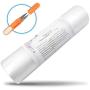 Wash Away Water Soluble Stabilizer for Embroidery (10&quotx12 Yards) with Free Scissors, Fits 5x7 Hoops, Wash-Away Stabilizer Topping for Embroidery Machine & Hand Sewing, Nylon Spun Wash Away Stabilizer