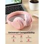 Kids Headphones, Mpow CHE2 Wired Headphones for Kids Teens, Children Headphones with Volume Limit, Foldable Adjustable On-Ear Headphones for School, Travel, Compatible with Cellphones, Tablets, PC