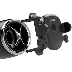 Car Phone Mount Compatible Applicable Mercedebenz Mobile Phone Holder A/B/C-Class, A3 Q2,FordMustang,Volkswagen Tiguan Automatic Locking Universal Air Vent Cell Phone Holder (Black1)