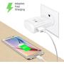 MBLAI Fast Charge Adaptive Fast Charger Kit for Samsung Galaxy S7/S7 Edge/S6/Note5/4 /S3,USB 2.0 Fast Charging Kit True Digital Adaptive Fast Charging (S7 Fast Charger Set)