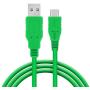 USB C Charger for Nintendo Switch, Fast Charging Cable for Nintendo Switch, MacBook, Pixel C, LG Nexus 5X G5, Nexus 6P/P9 Plus, One Plus 2, Sony XZ and More - Green (4.92ft)