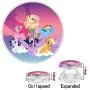Cell Phone Finger Stand Holder, My Little Pony Mane six on Clouds Grip Foldable Phone Mount Expanding Kickstand Compatible with All Tablets and Smartphones Cell Phone Finger Stand Holder, My Little Pony Mane six on Clouds Grip Foldable Phone Mount Expanding Kickstand Compatible with All Tablets and Smartphones