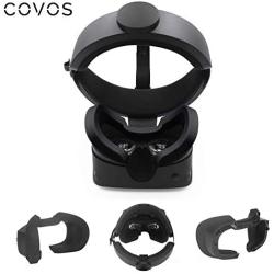 Covos VR Face Pad for Oculus Rift S Silicone Eye Cover, Rift S VR Cover Sweatproof Waterproof Lightproof Anti-Dirty Oculus Rift S Accessory