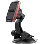 Magnetic Car Phone Mount with Adjustable Arm Universal Dashboard Windshield Cell Phone Holder for Car Dash Strong Gel Suction Compatible with iPhone 11 11pro Xs XS Max XR 8 7, Samsung S10 S9 S8 S7