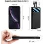 Portable Charger, Elzle Ultra Slim Power Bank with LCD Display, Built-in Portable Charger USB C,Fast Charge External Battery Phone Charger for iPhone, Samsung,ipad and More (20000)