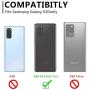 QUESPLE Samsung Galaxy S20 Plus Screen Protector, 2-Pack Tempered Glass Screen Protector Bubble Free Anti-Scratch [Case Friendly] 9H Hardness Screen Protector for Galaxy S20 Plus