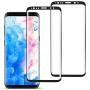 [2-Pack] Galaxy S8 Screen Protector,MSLAN Tempered Glass [Anti-Bubble][9H Hardness][HD Clear] 3D Curved Screen Protector for Samsung Galaxy S8 (Black)
