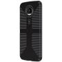 Speck Products CandyShell Grip Case for Moto Z Droid Smartphone, Black/Slate Grey