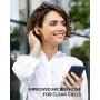 AUKEY True Wireless Earbuds, Bluetooth 5 Headphones in Ear with Charging Case, Hands-Free Headset with Noise Cancellation Mic, Touch Control, 25 Hours Playback for iPhone and Android