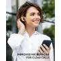 AUKEY True Wireless Earbuds, Bluetooth 5 Headphones in Ear with Charging Case, Hands-Free Headset with Noise Cancellation Mic, Touch Control, 25 Hours Playback for iPhone and Android