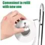 Tangkula Toilet Paper Holder Stand, Chrome Finish and Iron Framework, No Assembly Required, Free Standing Toilet Paper Roll Holder with Dispenser for Bathroom Storage (Silver) Tangkula Toilet Paper Holder Stand, Chrome Finish and Iron Framework, No Assembly Required, Free Standing Toilet Paper Roll Holder with Dispenser for Bathroom Storage (Silver)