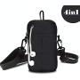 Waterproof Armband for Running Phone Armband Workout Sport Travel,Crossbody Bags for Men Mini Shoulder Bag Women Kids,Cell Phone Arm Holder Case for iPhone 11 Pro Max Xs Xr 8 7 6 Plus/Samsung Galaxy