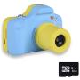 PANNOVO YT001 Mini 1.5 Inch Screen Children Kids Digital Camera with 8GB Cards(Blue)