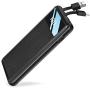 Portable Charger, Elzle Ultra Slim Power Bank with LCD Display, Built-in Portable Charger USB C,Fast Charge External Battery Phone Charger for iPhone, Samsung,ipad and More (20000)