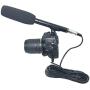 Bestshoot Condenser Interview Microphone Photography Shotgun Mic for Video Camcorders DSLR DV Camcorder 11 inches/27cm Camera Microphone with Metal Holder, Anti-Wind Foam Cap XLR Cable