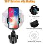 Cup Holder Phone Mount Wireless Car Charger, NeotrixQI Auto Clamping Qi 10W Fast Charging Cell Phone Holder Compatible with iPhone 11 Pro Xs Max XR X 8 Plus, Samsung Galaxy S10 S9 S8 Note 10, Moto, LG