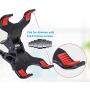 Universal Cell Phone Holder, ZTON Universal Mobile Phone Stand, Lazy Bracket, Flexible Long Arms Clip Mount for iPhone, LG, etc.in Office Bedroom Desktop.(Black)