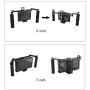 CAMVATE Monitor Cage with Adjustable Handles for 5 inch and 7 inch LCD Monitors