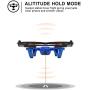 SKYKING F035 Mini Drone with 480p Camera for Kids, RC Quadcopter Pocket Beginners Drone with 2.4 GHz 4CH 6-Axis Gyro/Altitude Hold/3D Flips/One-Key Return/Headless Mode (Blue)