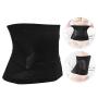 Postnatal Belly Band, High Waist Postpartum Breathable Mesh Waist Trainer Abdomen Tightening Belt Body Shaping Waist Belt(XL-Black)