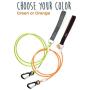 Mighty Paw Chew-Proof Dog Leash - Six-Foot Cable Lead, Steel Braided Cord with Padded Handle and Rock Climbers Carabiner