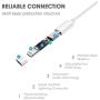 YUNGCHI Lightning Headphones Earphones in-Ear Earbuds MFi Certified with MEMS Mic Controller for Sports Workout Compatible with iPhone 11/Max/Pro/XR/XS/X/8/7/iPad/iPod - White