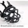 LUCKYPAW Dog Muzzle, Soft Basket Muzzle for Medium Large Dogs, Best to Prevent Biting, Chewing and Barking LUCKYPAW Dog Muzzle, Soft Basket Muzzle for Medium Large Dogs, Best to Prevent Biting, Chewing and Barking