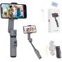 Zhiyun Smooth X Smartphone Gimbal Stabilizer for iPhone 11 Pro Xs Max Xr X 8 Plus 7 6 SE Android Samsung Galaxy S10 Huawei Vivo Cell Phone Vlog Kit Extendable Selfie Stick for YouTube TIK Tok Video