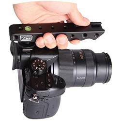 Video Stabilizers for Camcorders, compatible with SJCAM M10 Camcorder Vidpro VB-H Top Hand Grip for DSLRs, Cameras and Camcorders