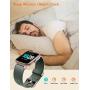 YAMAY Smart Watch Fitness Tracker Watches for Men Women, Fitness Watch Heart Rate Monitor IP68 Waterproof Digital Watch with Step Calories Sleep Tracker, Smartwatch Compatible iPhone Android Phones
