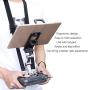 Tablet Holder Compatible with DJI Mavic 2/Spark/Mavic Air/Pro/Mini Crystal Sky Remote Controller– RCstyle Aluminum-Alloy Adjustable Accessories Bracket Mount Extender with Neck Lanyard Strap