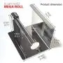 Toilet Paper Holder - Toilet Paper Roll Holder with Shelf, Adhesive No Drilling or Wall Mounted with Screws for Bathroom, It Holds Mega Roll- Stainless Steel Polished Chrome Toilet Paper Holder - Toilet Paper Roll Holder with Shelf, Adhesive No Drilling or Wall Mounted with Screws for Bathroom, It Holds Mega Roll- Stainless Steel Polished Chrome