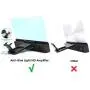 Anti-Blue Light 3D Screen Magnifier with Bluetooth Speaker, HD Protable Movie Video Game Screen Amplifier with Foldable Holder Stand, Support All Smartphones