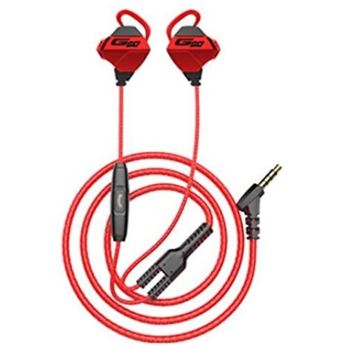 Nabsna Portable 3.5mm Plug Gaming Headset Computer Game Earphones with Detachable Mic Corded Headsets