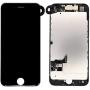 Screen Replacement Compatible with iPhone 7 4.7 inch Full Assembly - LCD 3D Touch Display Digitizer with Sensors and Front Camera, Fit Compatible with iPhone 7 4.7 inch-Black