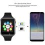 Padgene Bluetooth Smartwatch,Touchscreen Wrist Smart Phone Watch Sports Fitness Tracker with SIM SD Card Slot Camera Pedometer Compatible with iPhone iOS Android for Kids Men Women (Black)