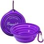 Franklin Pet Supply Collapsible Pet Travel Bowl BPA Free – FDA Approved – Dogs – Cats