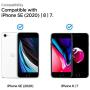 Spigen Tempered Glass Screen Protector [Glas.tR AlignMaster] designed for iPhone SE 2020 - 2 Pack
