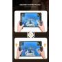 H2Fortnite PUBG Mobile Trigger Controller for Tablet iPad/Android Tablet Game Controller, Mobile Phone Gamepad Holder Mobile Game Grip Mobile Aim Trigger Button for 5.5~12.9 inch (for Tablet)