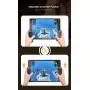 H2Fortnite PUBG Mobile Trigger Controller for Tablet iPad/Android Tablet Game Controller, Mobile Phone Gamepad Holder Mobile Game Grip Mobile Aim Trigger Button for 5.5~12.9 inch (for Tablet)
